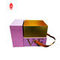 Esponja de carimbo rígida de luxo reciclada caixa de presente com fecho de ímã