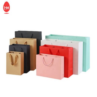 Saco de papel de couro com alça acolchoada FSC