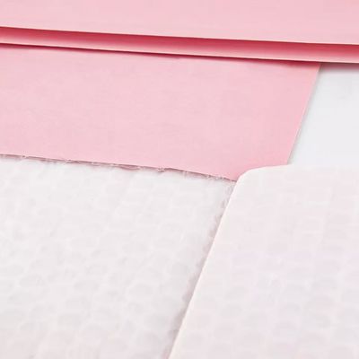 Caixas de correio kraft recicladas SGS Ecologicamente corretas Caixas de correio duplas de papel kraft rosa