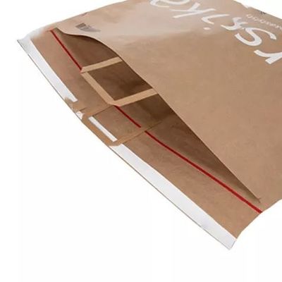 Envelope ODM Papel Kraft Mailer Corrugado Envio Biodegradável Kraft Acolchoado