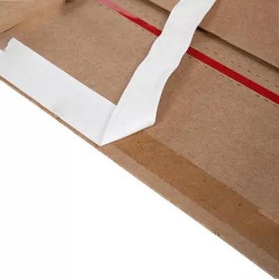 Envelope ODM Papel Kraft Mailer Corrugado Envio Biodegradável Kraft Acolchoado