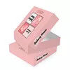 Embalagem reutilizável Mochi Box Logo CMYK Dobrável Padaria Mochi Donut Embalagem