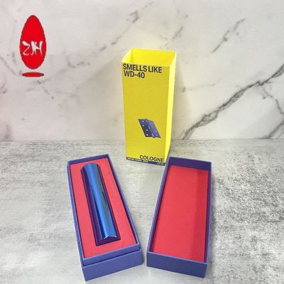 300gsm perfumam a caixa de empacotamento para o óleo essencial do soro dos cuidados com a pele
