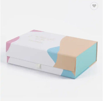 O tamanho personalizado Logo Printing Magnetic Foldable Boxes para o cetim veste o empacotamento